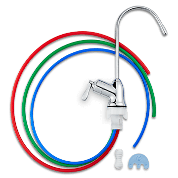 eSpring™ Auxiliary Faucet Kit – Below Counter