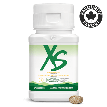 XS™ Stimulation et concentration – 60 comprimés