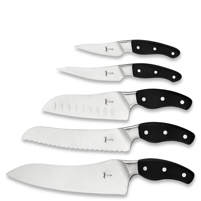 iCook™ Ensemble de couteaux, 5 pièces