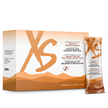 XS™ Tablettes de protéines sportives – Chocolat et beurre d’arachide