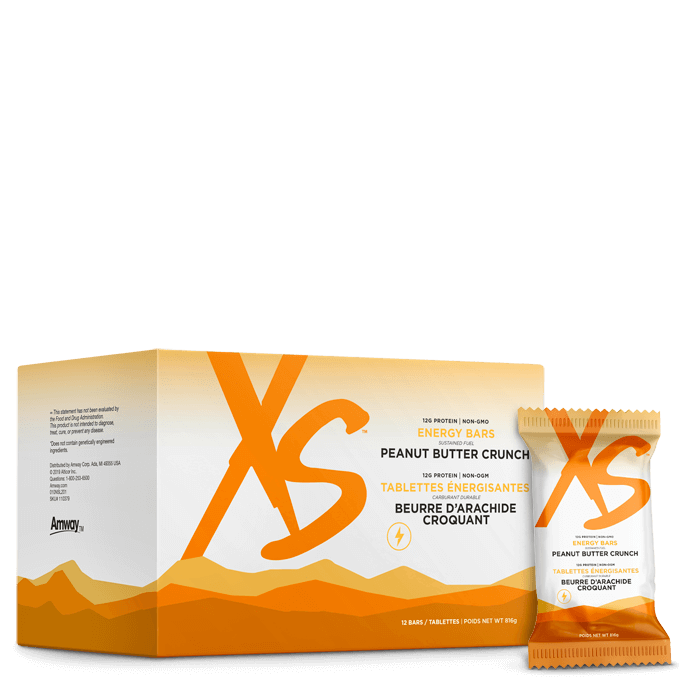 XS™ Tablette énergisante – Beurre d’arachide croquant