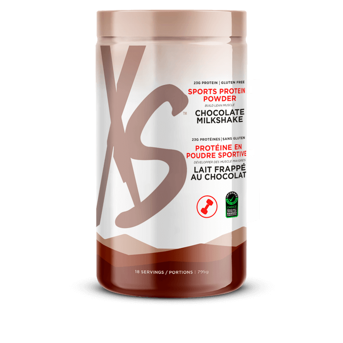 XS™ Protéine en poudre sportive – Lait frappé au chocolat