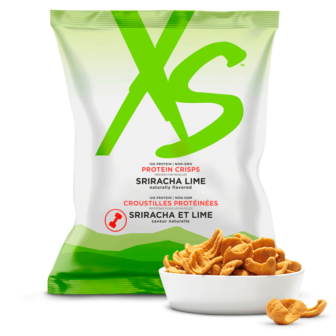 XS™ Croustilles protéinées – Sriracha et lime