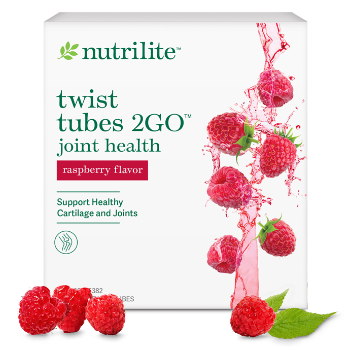 Nutrilite™ Twist Tubes 2GO™ Joint Health – Raspberry