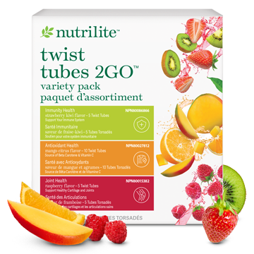 Nutrilite™ Twist Tubes 2GO Variety Pack