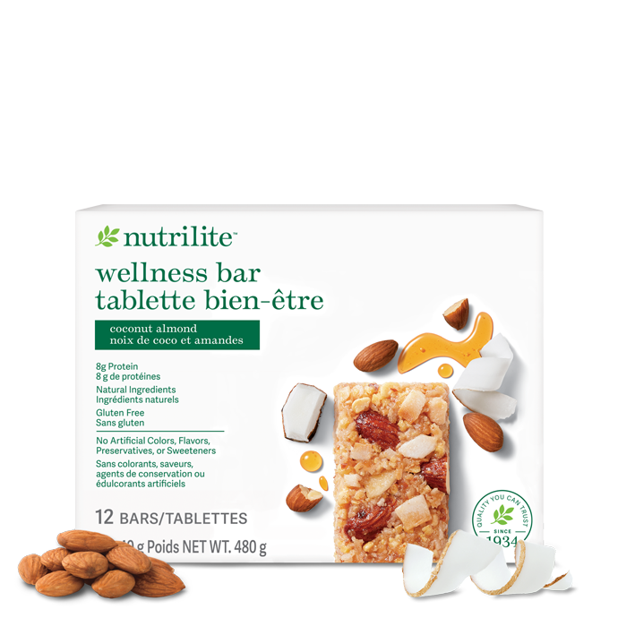 Tablettes bien-être Nutrilite<sup>MC</sup> – Noix de coco et amandes