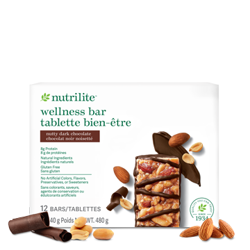 Nutrilite™ Wellness Bars – Nutty Dark Chocolate