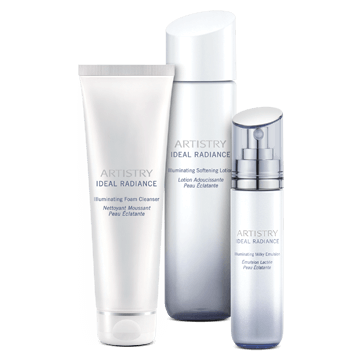 Artistry Ideal Radiance™ System for Combination-to-Oily Skin with Illuminating Milky Emulsion (Moisturizer)