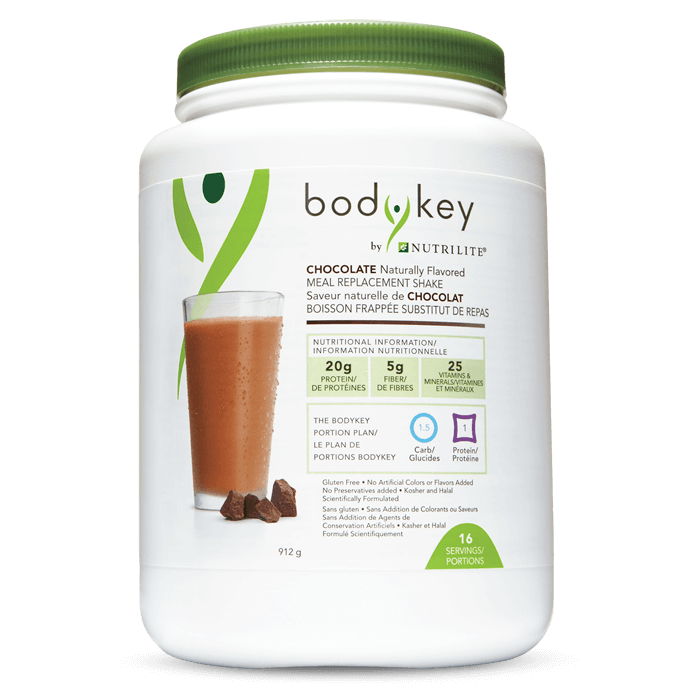 BodyKey by Nutrilite™ Préparation pour boisson frappée substitut de repas – Chocolat
