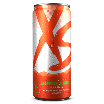 XS™ Boisson énergisante – Naranja – « orange »