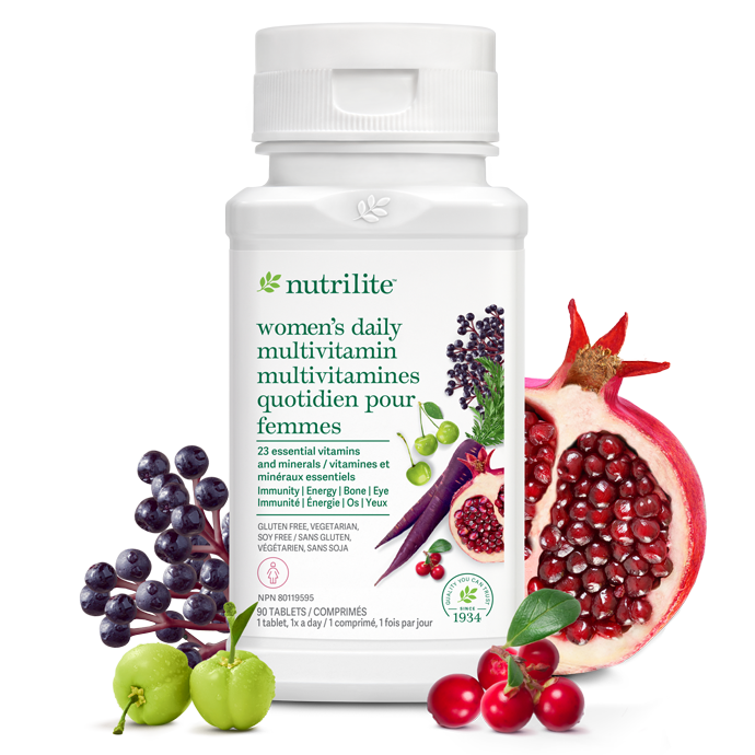 Comprim&eacute;s de multivitamine Quotidien pour femmes Nutrilite<sup>MC</sup>